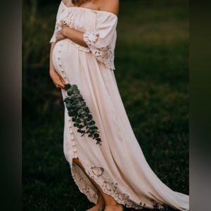 Fillyboo Kiss Chasey Blush Maternity Dress / Petite